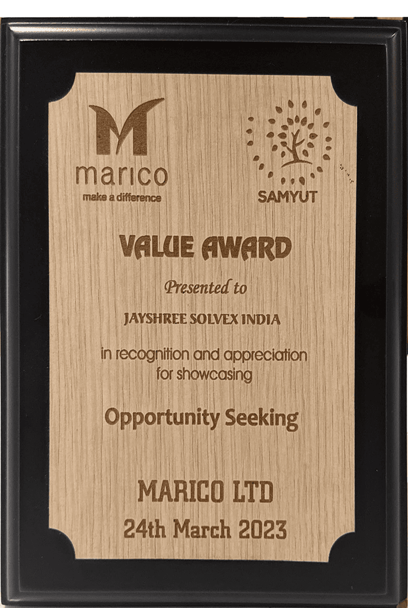 Jayshree Solvex  India Pvt. Ltd.